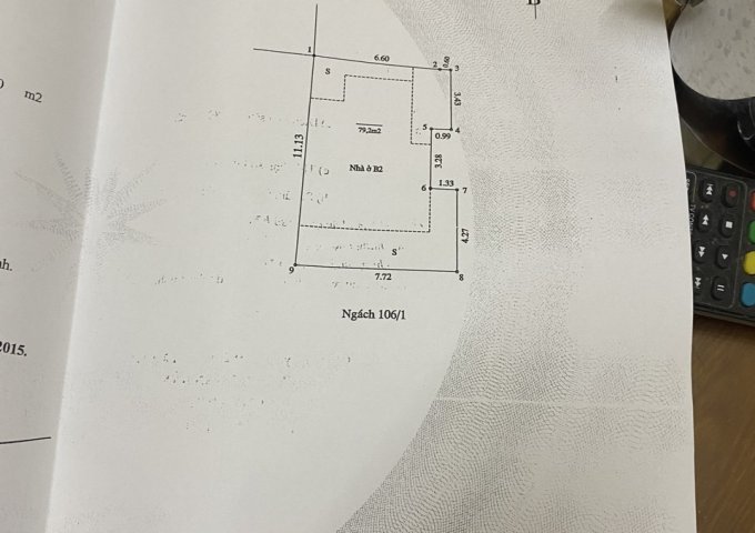 Chính chủ cần bán nhà số 8 ngách 1 ngõ 106 Hoàng Quốc Việt, Cầu Giấy, Hà Nội.