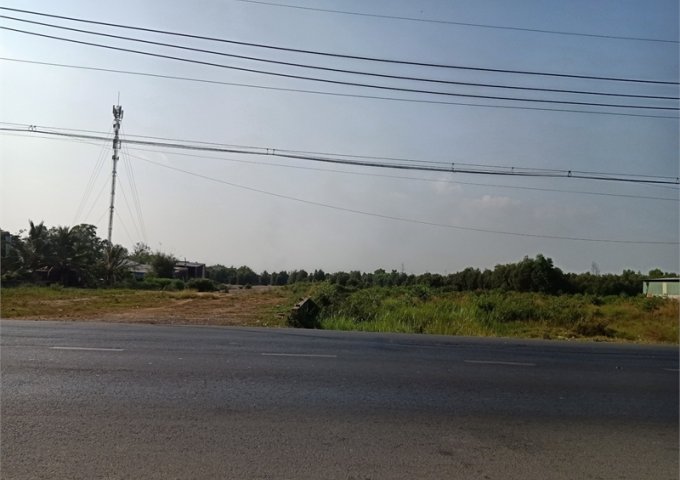 ĐẤt MẶT TIỀN TỈNH LỘ 8 TÂN AN HỘI CỦ CHI 10.6HA 2.6TR/1M2