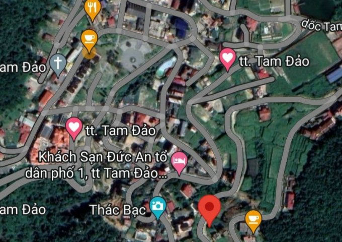 Bán đât S: 357m2 xây Khách sạn tại Khu du lịch Thị Trấn Tam Đảo, Vĩnh Phúc.