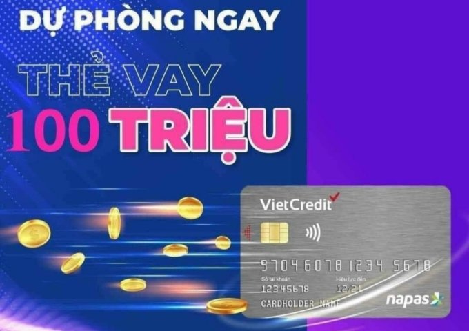 HỖ TRỢ MỞ THẺ TÍN DỤNG VIETCREDIT