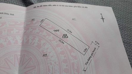 Đất Trung Tâm thành phố Thanh Hoá, có sổ đỏ, giá chỉ 24tr/m2 thấp hơn giá thị trường 300triệu