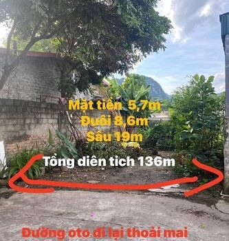 Bán gấp 2 lô đất và nhà tại tổ 8, Phường Tân Thịnh, Tp Hòa Bình