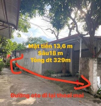 Bán gấp 2 lô đất và nhà tại tổ 8, Phường Tân Thịnh, Tp Hòa Bình