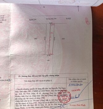 Bán lô đất mặt tiền Bùi Viện, chính chủ tại: Thôn 10, An Phú, TP Plei ku, Gia Lai