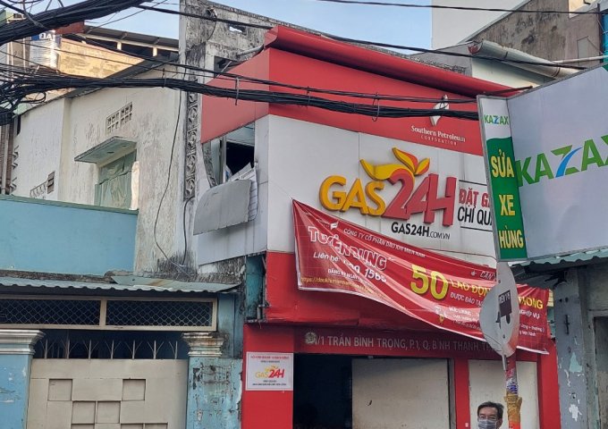 CHÍNH CHỦ CẦN BÁN TẠI ĐỊA CHỈ 1 TRẦN BÌNH TRỌNG, P5, BÌNH THẠNH.(NGÃ 3 TRẦN BÌNH TRỌNG, NGUYỄN VĂN ĐẬU).