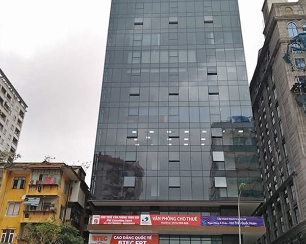Cho thuê văn phòng quận Cầu Giấy, Hà Nội, tòa nhà Detech 2, 100m2 – 150m2 – 250m2, Lh 0902101306