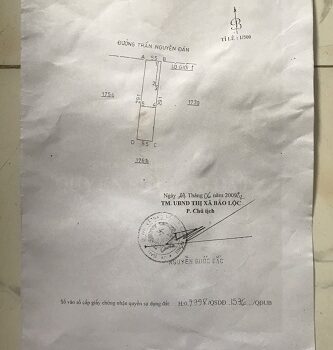 Cần bán nhà 1,5 tầng tại Lộc Phát, Bảo lộc, Lâm Đồng