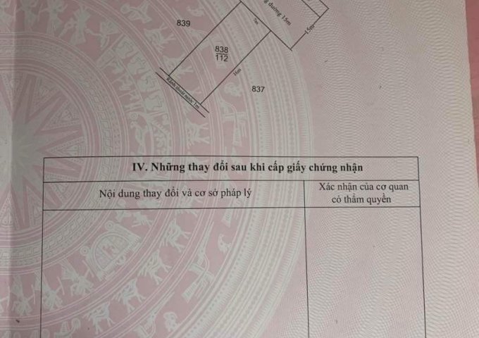 CHÍNH CHỦ CẦN RA NHANH LÔ ĐẤT VỊ TRÍ TRUNG TÂM QL217 VĨNH YÊN, VĨNH LỘC, THANH HÓA