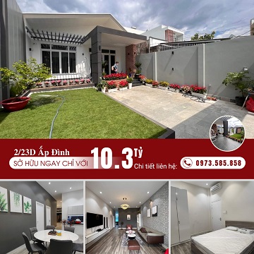 CẦN BÁN NHANH NHÀ 2/23D ẤP ĐÌNH