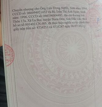 Chính chủ cần bán nhanh lô đất vị trí đẹp đầu tư