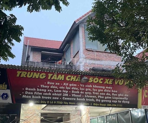 Cho thuê phòng trọ tầng 1 và 2 tại lô 9 TT5D Tây Nam Linh Đàm, Hoàng Mai, Hà Nội.