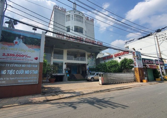 MT 76 đường Lưu Chí Hiếu, P Tây Thạnh, Q Tân Phú, 20.5x55m, hầm 5 lầu