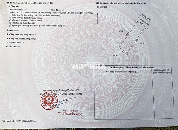 CHÍNH CHỦ BÁN 2 LÔ ĐẤT LIỀN KỀ 328 – 329 KHU TĐC HỒ SEN, VĨNH NIỆM, LÊ CHÂN, HẢI PHÒNG.