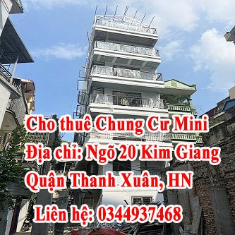Cho thuê chung cư mi ni tại Quận Thanh Xuân