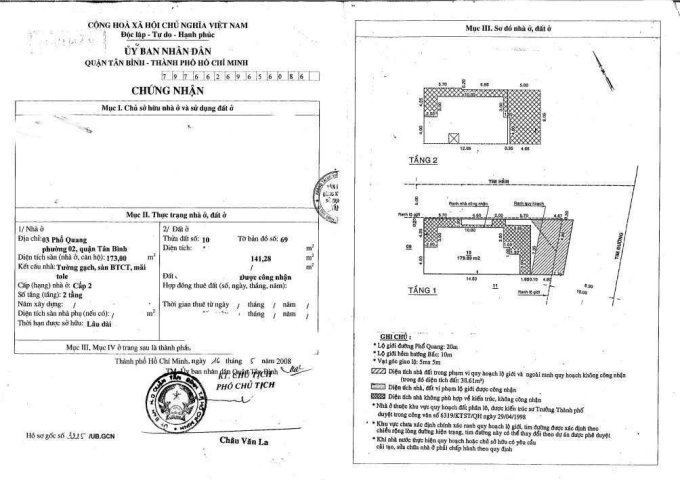 Bán  nhà góc mặt tiền nhà số 3 đường Phổ Quang quận Tân Bình hiện đang cho quán caffe thuê