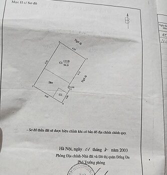 Bán nhà 17 Ngõ Hồ Dài Khâm Thiên, Đống Đa, Hà Nội