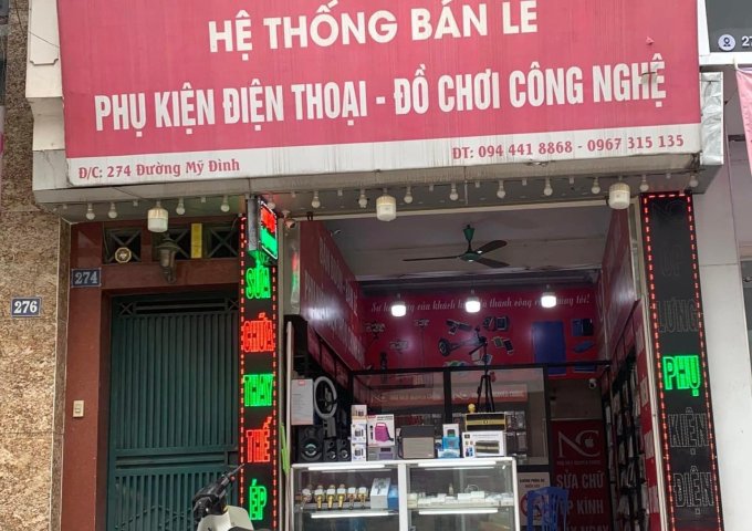 CẦN SANG NHƯỢNG CỬA HÀNG PHỤ KIỆN ĐIỆN THOẠI