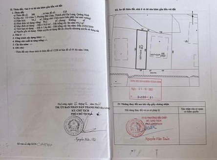 Bán đất ngay cổng chào Tổ 4, Khu 7, Phường Bãi Cháy, Tp Hạ Long, Tỉnh Quảng Ninh