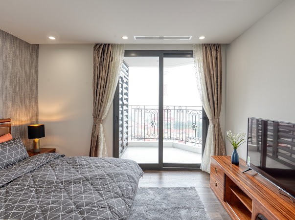 Chính chủ bán căn góc view hồ Bảy Mẫu, cv Thống Nhất chung cư HDI Tower 116.7m2, tk 3PN full nt