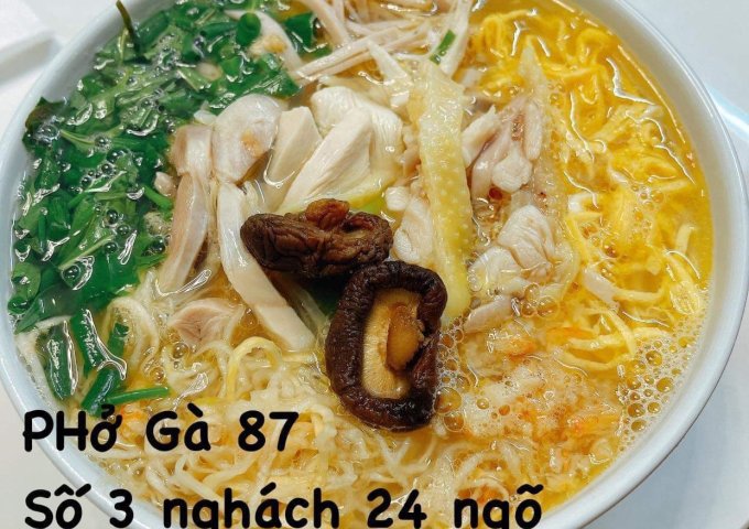 Sang nhượng quán phở tại ngõ 173 Hoàng Hoa Thám, Đội Cấn, phường Ngọc Hà, Quận Ba Đình, Hà Nội