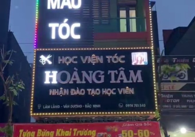 CẦN SANG NHƯỢNG LẠI QUÁN TÓC TẠI ĐỊA CHỈ NGÃ TƯ CHIM TRỜI, LÃM LÀNG, VÂN DƯƠNG, BẮC NINH