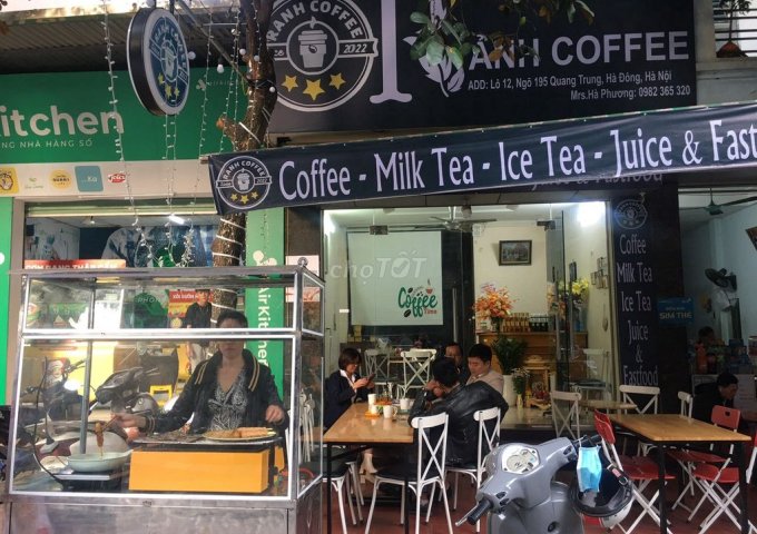 Sang Nhượng Cafe và Quán ăn món Huế mặt tiền 6m, ngõ 195 Quang Trung, Hà Đông