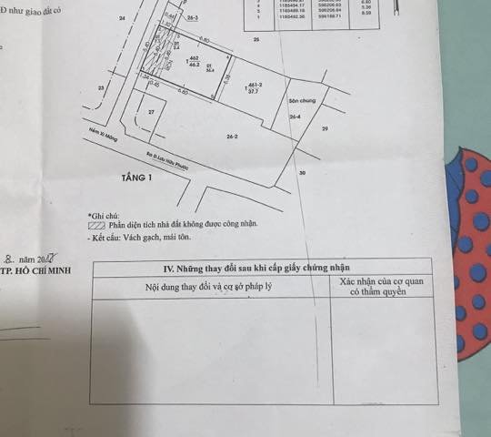 Chính chủ cần bán căn nhà gần BV Q8 Hồ Chí Minh
