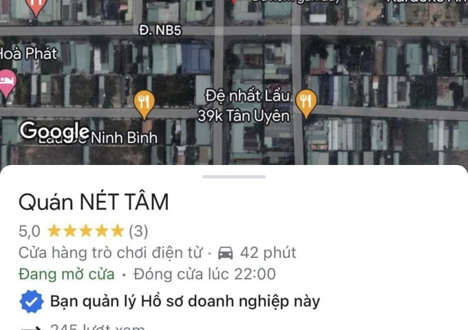 CẦN SANG NHƯỢNG LẠI MẶT BẰNG QUÁN