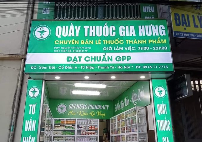 CẦN SANG NHƯỢNG LẠI QUẦY THUỐC