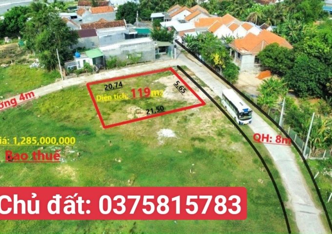 Chính Chủ Cần Bán lô đất sát bên TĐC Vông Trắc Tre - Vạn Giã - Vạn Ninh - Bắc Vân Phong