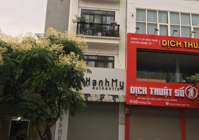 Cho thuê cửa hàng mặt phố số 48 Hoàng Cầu mới, Đống Đa, Hà Nội.