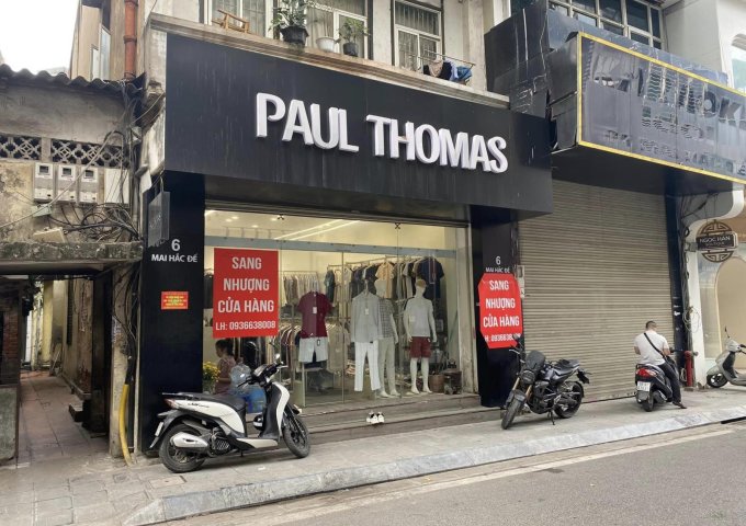 Mình cần sang nhượng cửa hàng tại 6 Mai Hắc Đế, HBT, HN