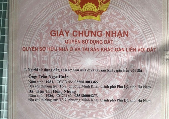 Chính chủ cần bán gấp căn nhà tại địa chỉ 63 ngõ Trại Tóc, ô Chợ Dừa, Đống Đa, Hà Nội.