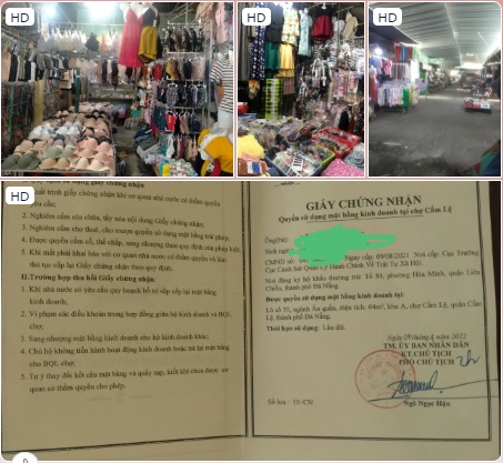 ⭐Cần nhượng ki ôt trong chợ Cẩm Lệ, Đà Nẵng; 0905224207