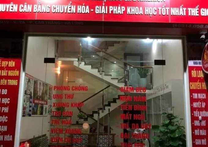 CẦN CHO THUÊ TẦNG 1 Ngã 3 Cứu Hỏa, Số 166- tổ 12- khu 2- Cao Thắng- Hạ Long- Quảng Ninh