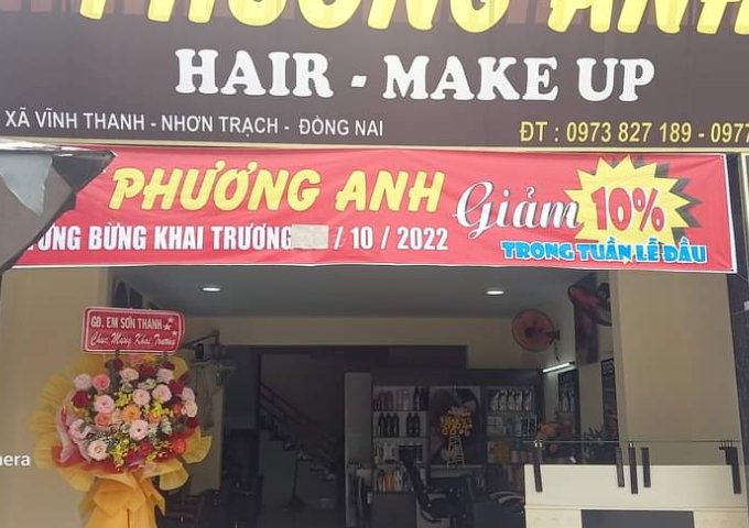 CHÍNH CHỦ CẦN SANG NHƯỢNG LẠI SALON TÓC NHƠN TRẠCH ĐỒNG NAI