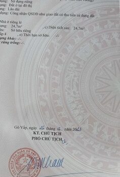 Chính chủ bán nhà đất tại 76/113 Phạm Văn Chiêu, p.9, quận Gò Vấp, TP Hồ Chí Minh