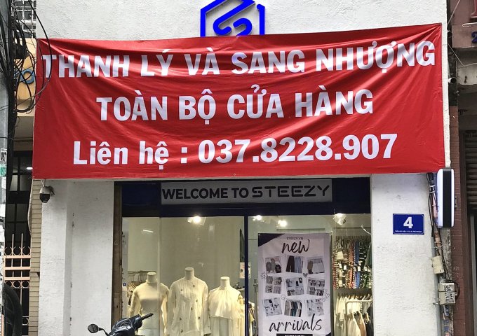 NHƯỢNG CỬA HÀNG VỊ TRÍ ĐẸP, GIÁ HỢP LÝ