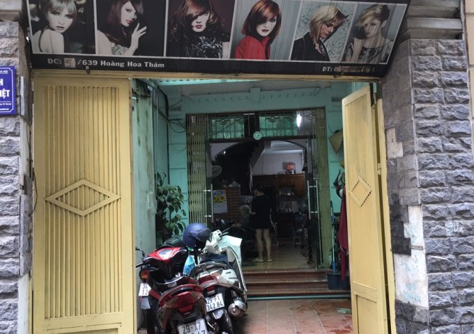 Sang nhượng salon tóc nhà 4 tầng trong đầu ngõ chính 639 Hoàng Hoa Thám, Ba Đình