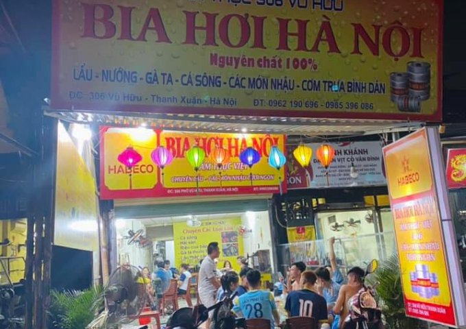 SANG NHƯỢNG TOÀN BỘ CỬA HÀNG ĐỊA CHỈ: VŨ HỮU, THANH XUÂN, HÀ NỘI