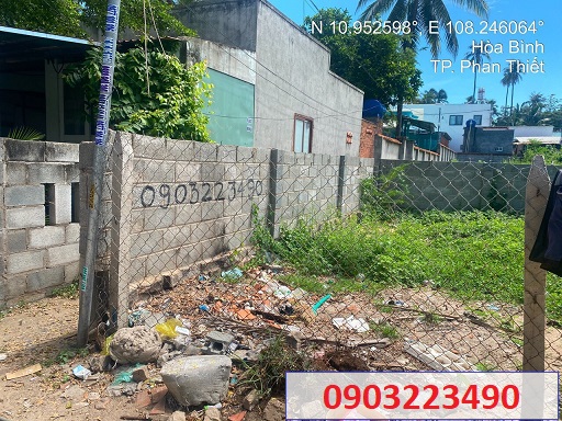 ⭐Chính chủ bán lô đất thổ cư view biển đường Hoà Bình, TP.Phan Thiết, 95tr/m2; 0903223490