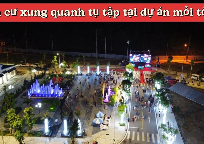 950tr sở hữu ngay đất nền cổng chợ đầu mối kinh doanh được luôn tại trung tâm TP đông dân 