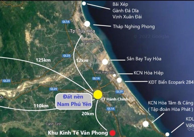 chủ cần ra lô đất nền full thổ 100% ngay khu kinh tế Nam Phú Yên