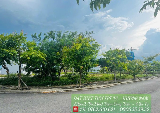 Bán đất FPT Đà Nẵng 216m2 (9mx24m) giá tốt nhất thị trường