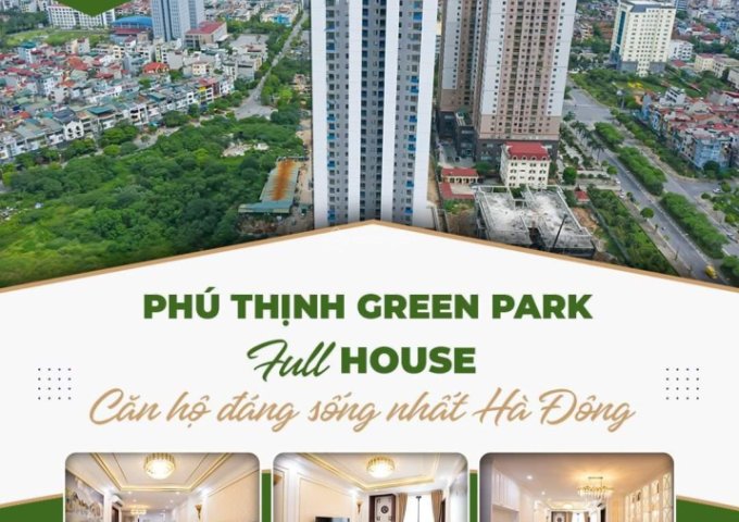 Chính chủ bán 2ngủ2vs CC Phú Thịnh Green park Hà Đông 82.5m giá 2,8 tỷ