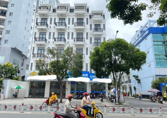 Bán nhà góc 2 mặt tiền Nguyễn Sơn, Q. Tân Phú, dt 8x23m, nhà 6 tầng, giá 55 tỷ tl 