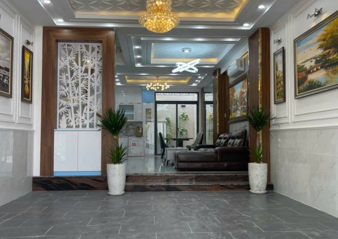 Bán nhà phố tân cổ điển 4 tầng - đường N8 , Khu dân cư Anh Tuấn, Nhà Bè