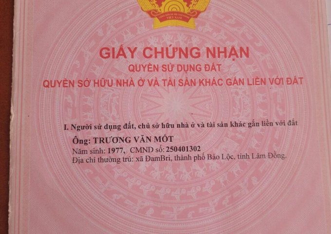 ĐẤT ĐẸP - GIÁ TỐT - Sở Hữu Ngay Lô Đất Đẹp Hẻm 71 Đường Trần Nhật Duật, Bảo Lộc, Lâm Đồng