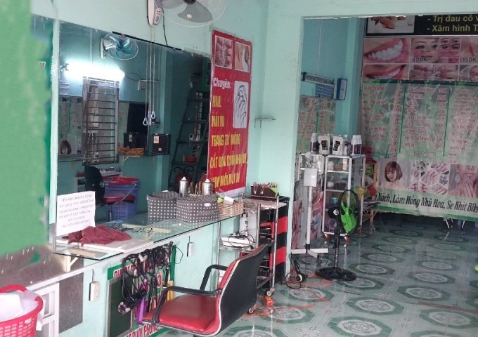 Sang tiệm tóc kết hợp giặt sấy 100m2 1pn mặt tiền đường 2 Trường Thọ