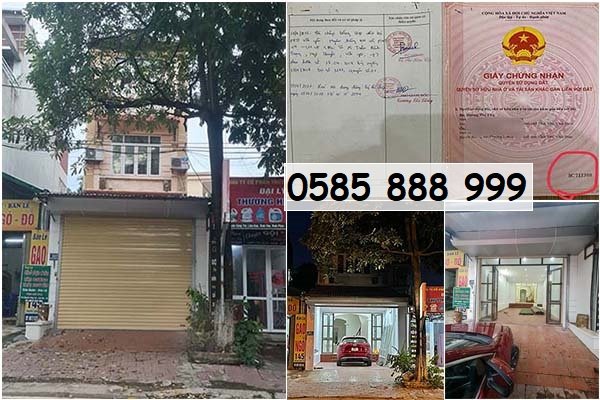 ⭐Bán nhà 3 tầng vị trí kinh doanh tốt 147 mặt tiền Nguyễn Công Trứ, TP.Vĩnh Yên; 5,5 tỷ; 0585888999